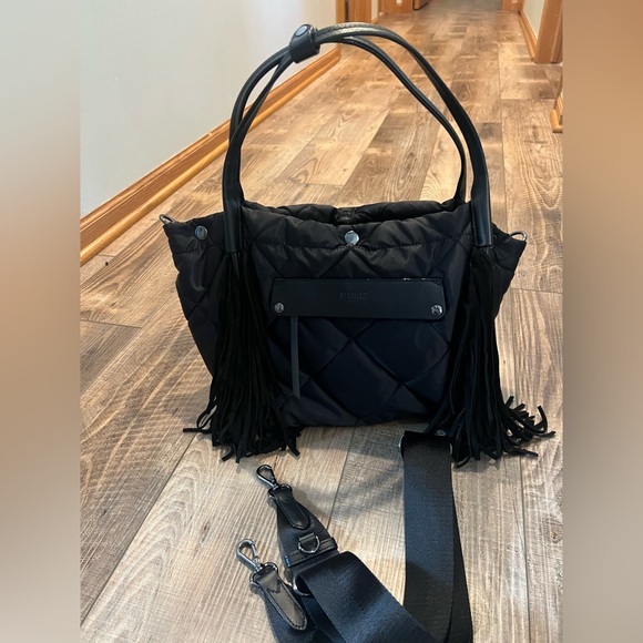 Quilted Large Madison Shopper Oyster Metallic - MZ Wallace